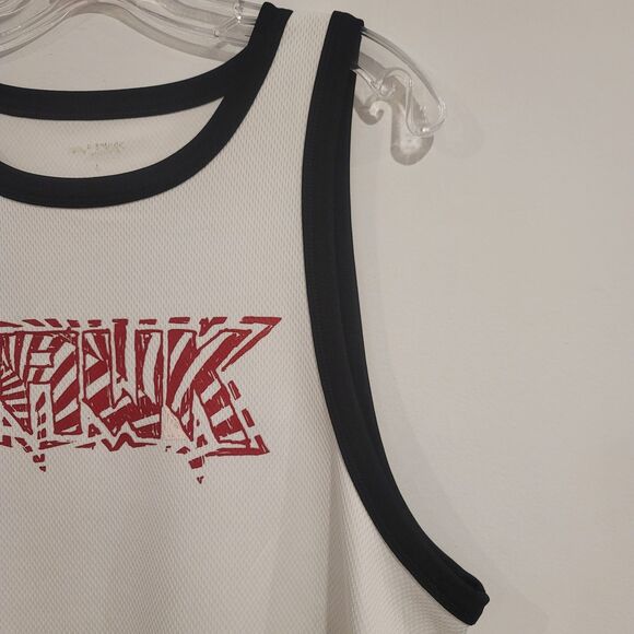 Tony Hawk Skateboard Tank Top - White with Red Logo - Picture 3 of 8